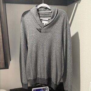 John W. Nordstrom Gray Turtleneck Sweater
